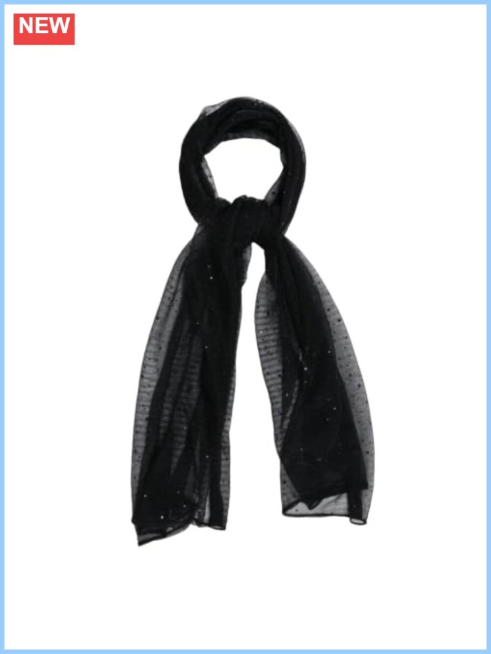 Sequin Mesh Scarf Sheer Shawl Beach Party Prom Women's Accessory